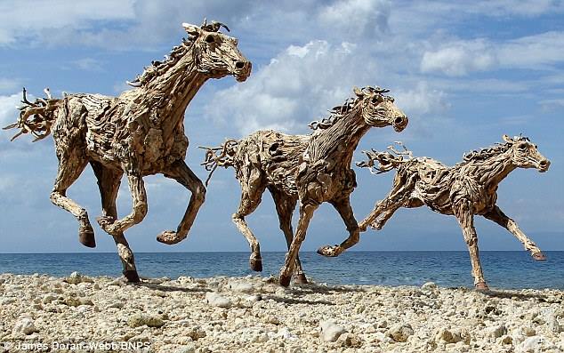 James Doran-Webb driftwood sculptor